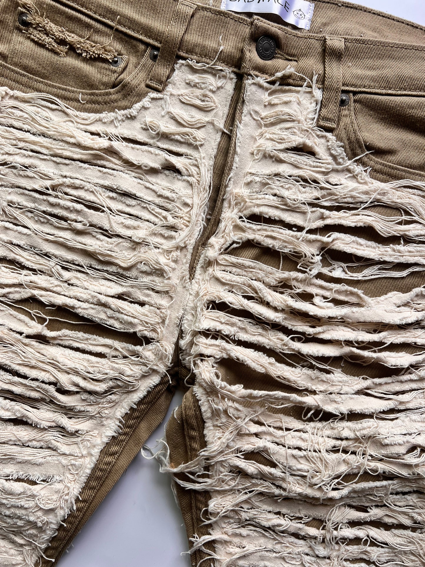 Sample Sale Frayed Jeans