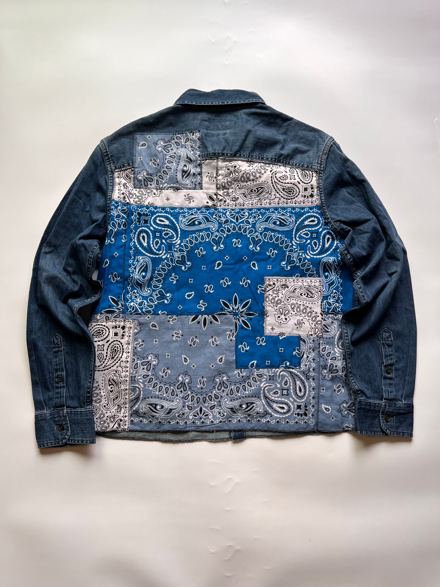 Sample Sale Bandana Shirt Blue