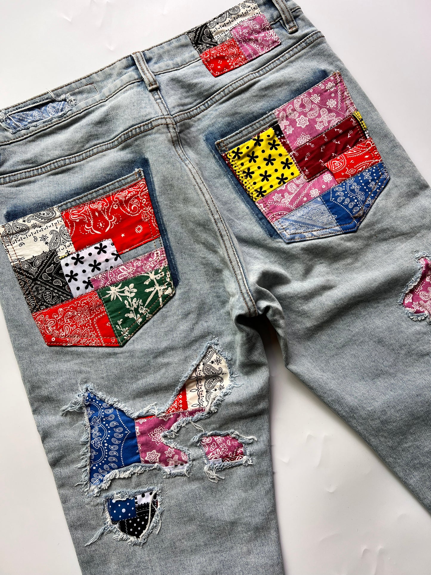 Sample Sale Bandana Jeans