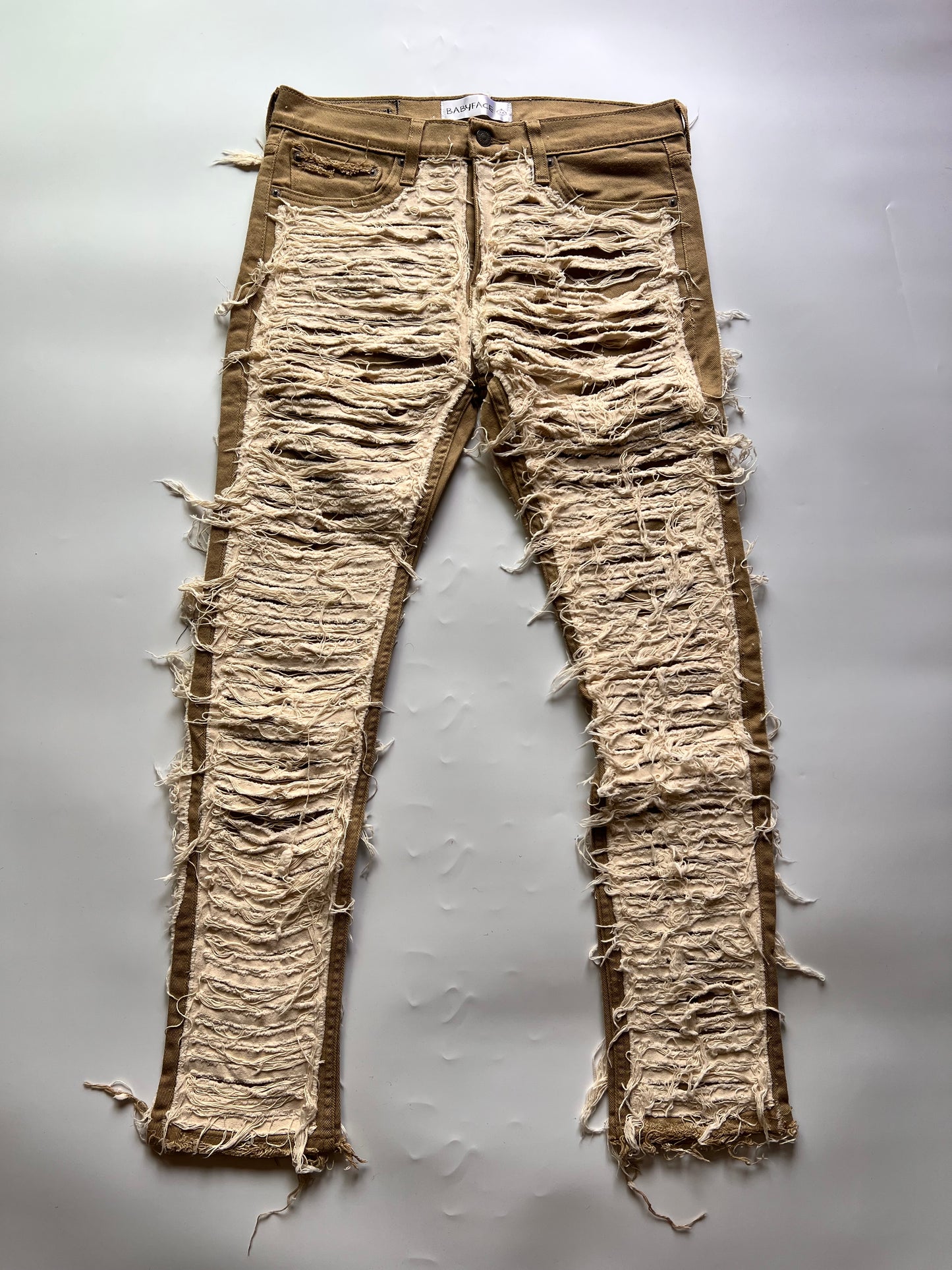 Sample Sale Frayed Jeans