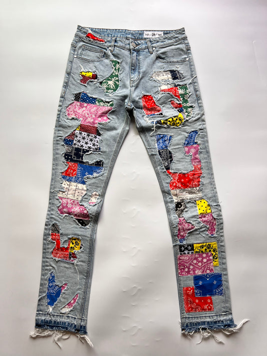 Sample Sale Bandana Jeans