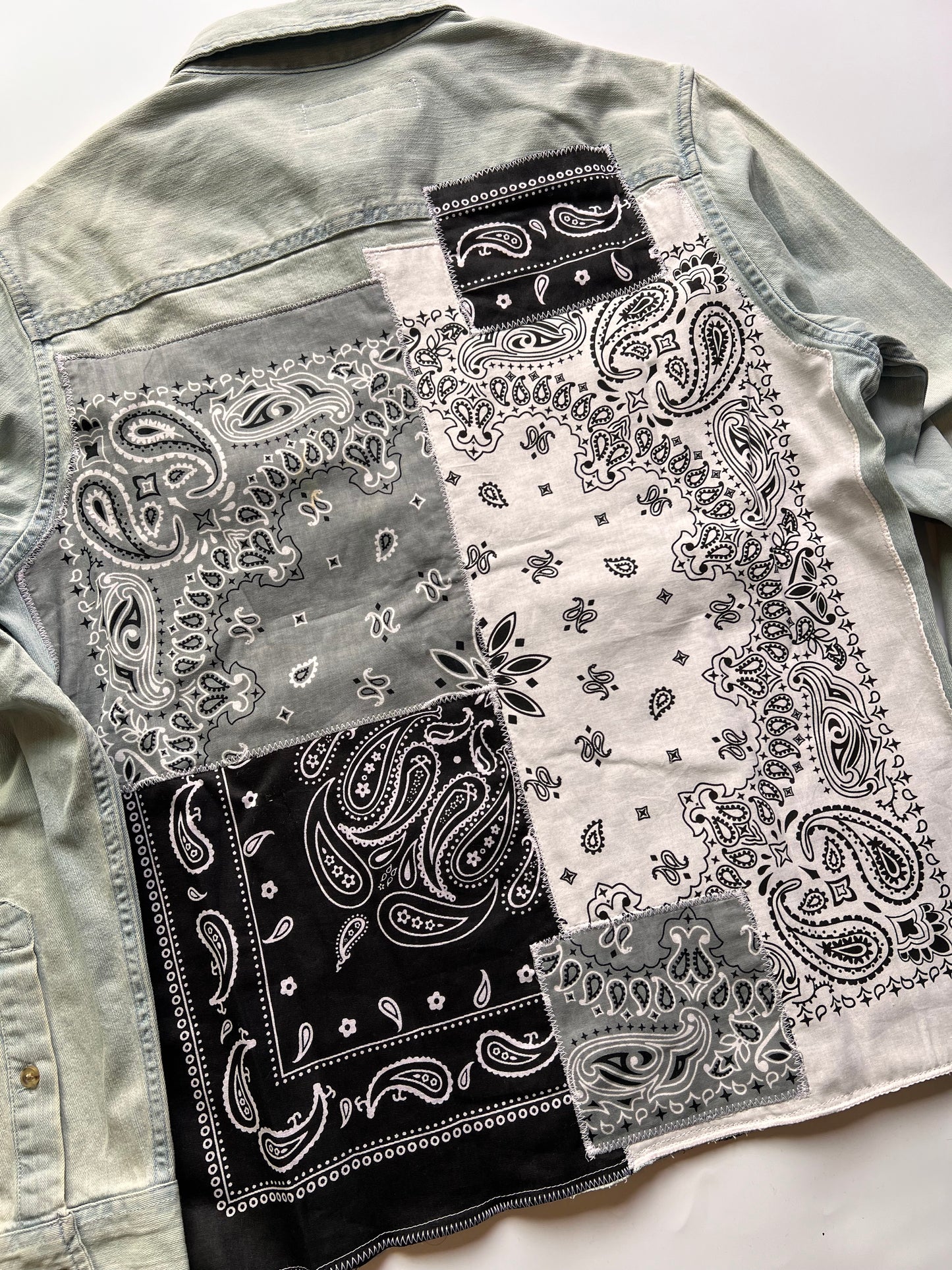 Sample Sale Bandana Shirt Black