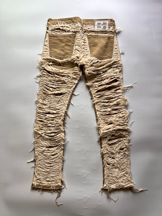 Sample Sale Frayed Jeans