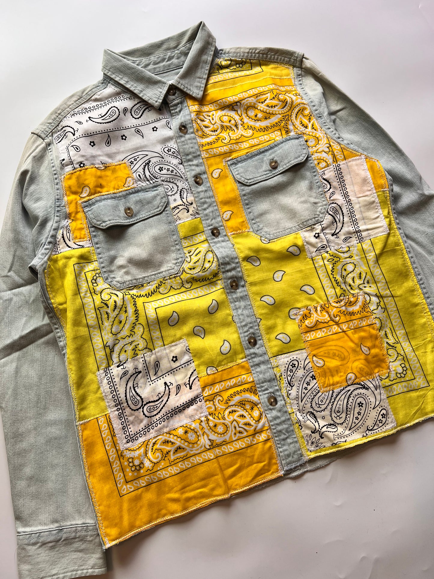 Sample Sale Bandana Shirt Yellow