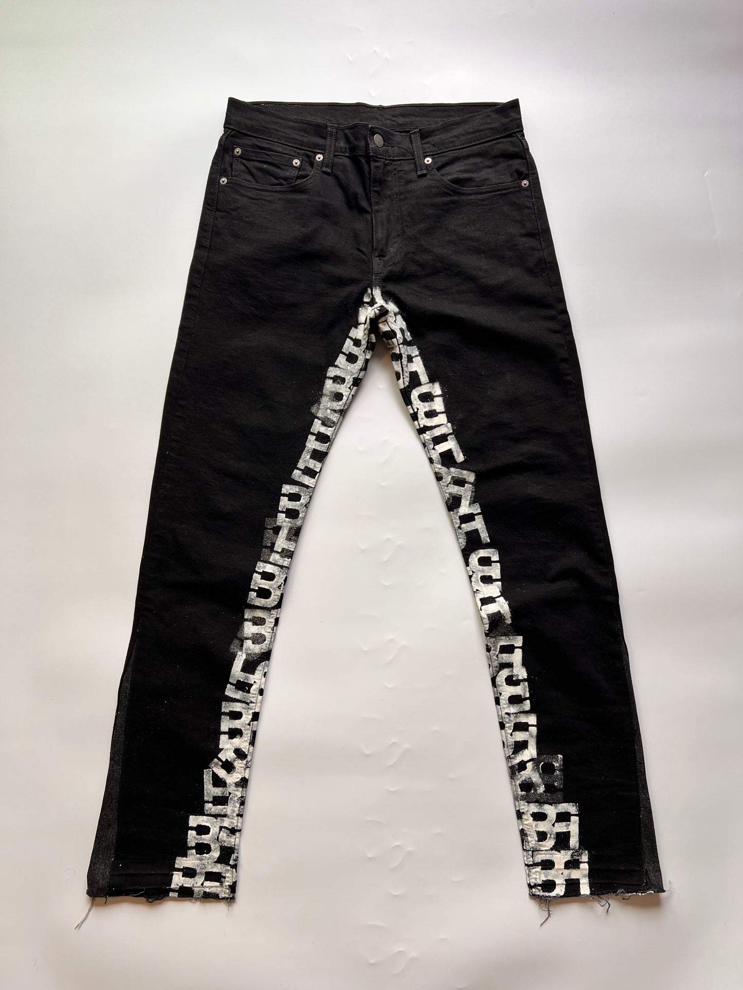 Sample Sale BF Logo Flared Jeans