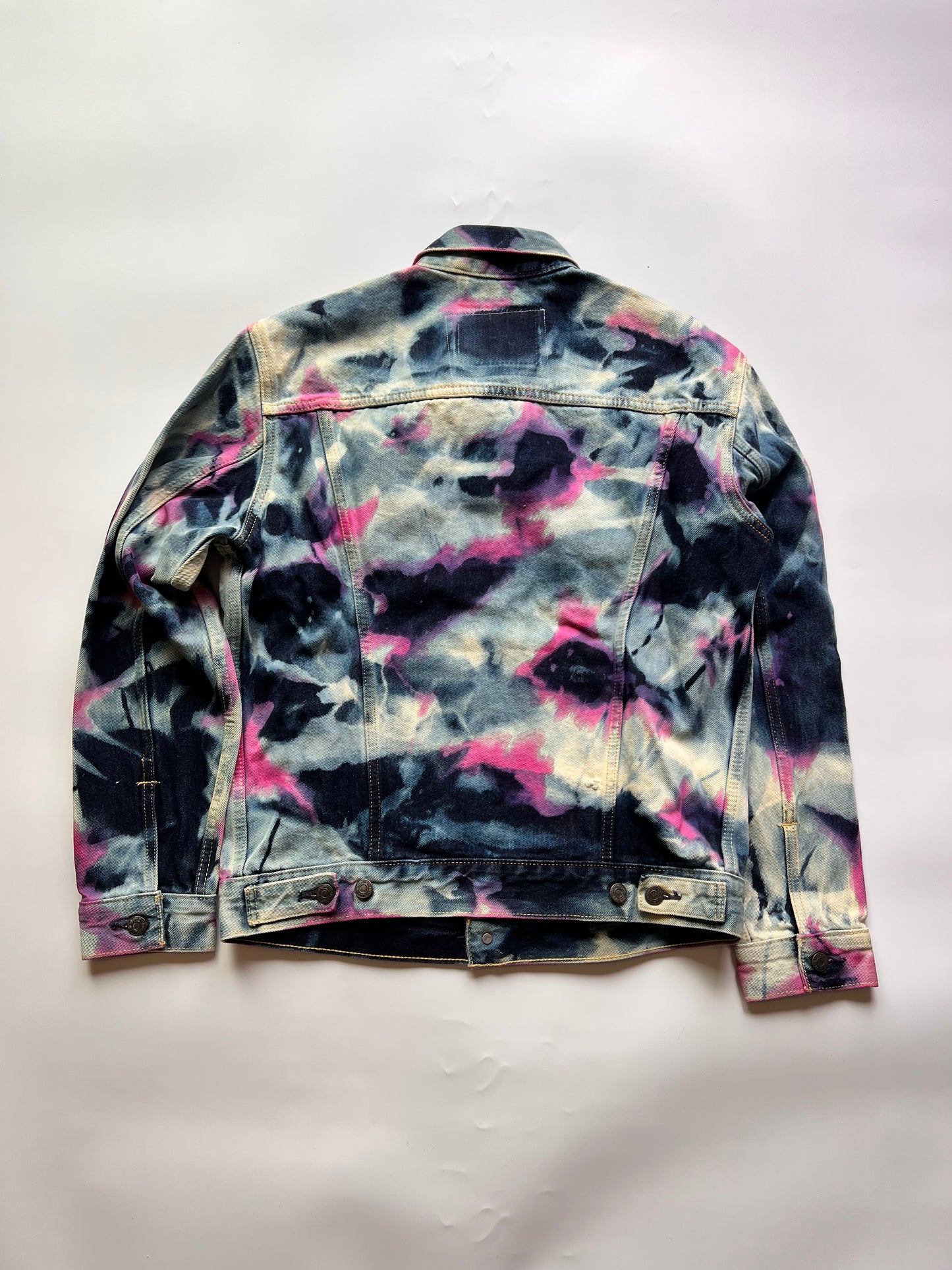 Sample Sale Marbled Denim Jacket