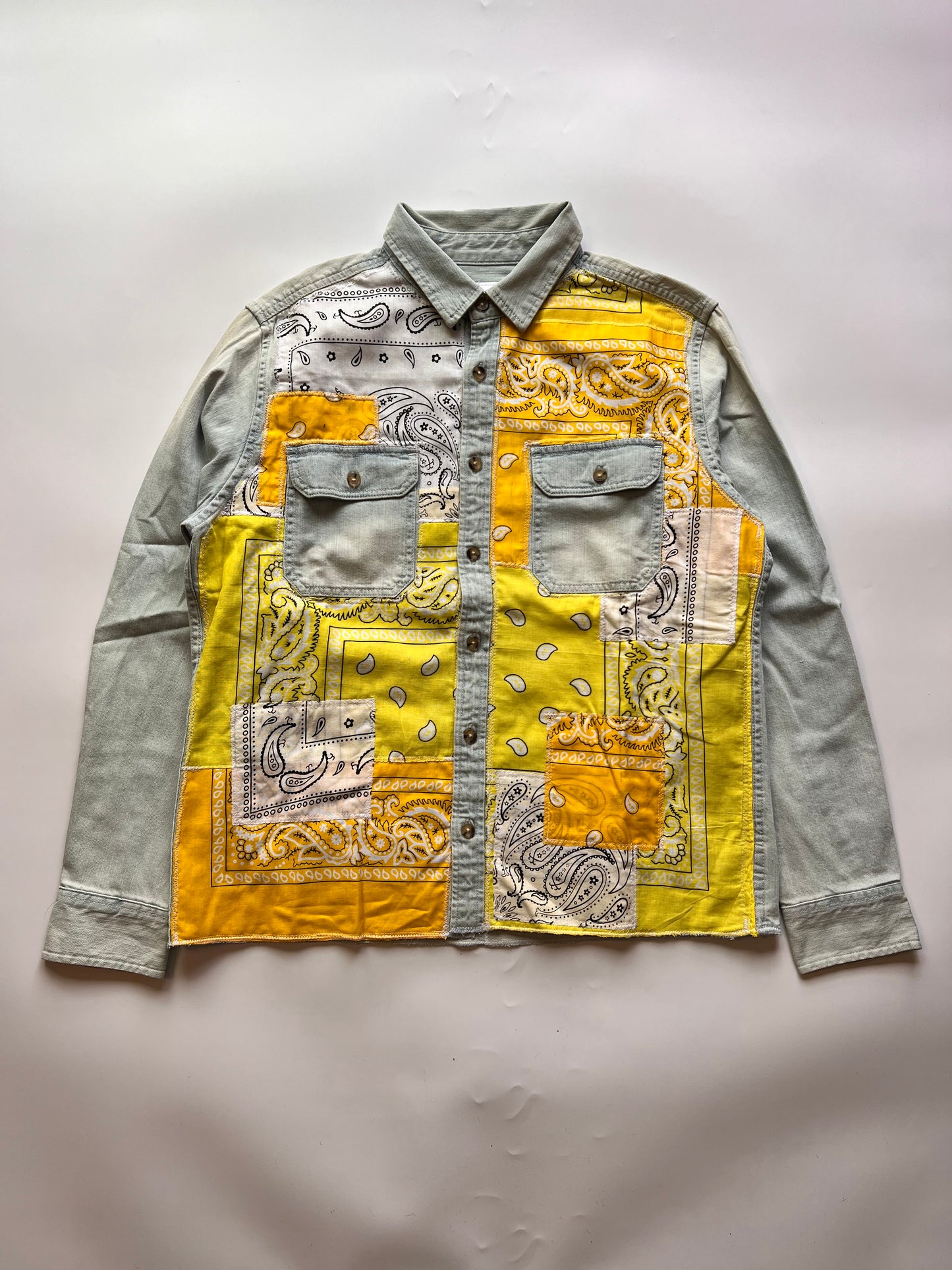 Sample Sale Bandana Shirt Yellow