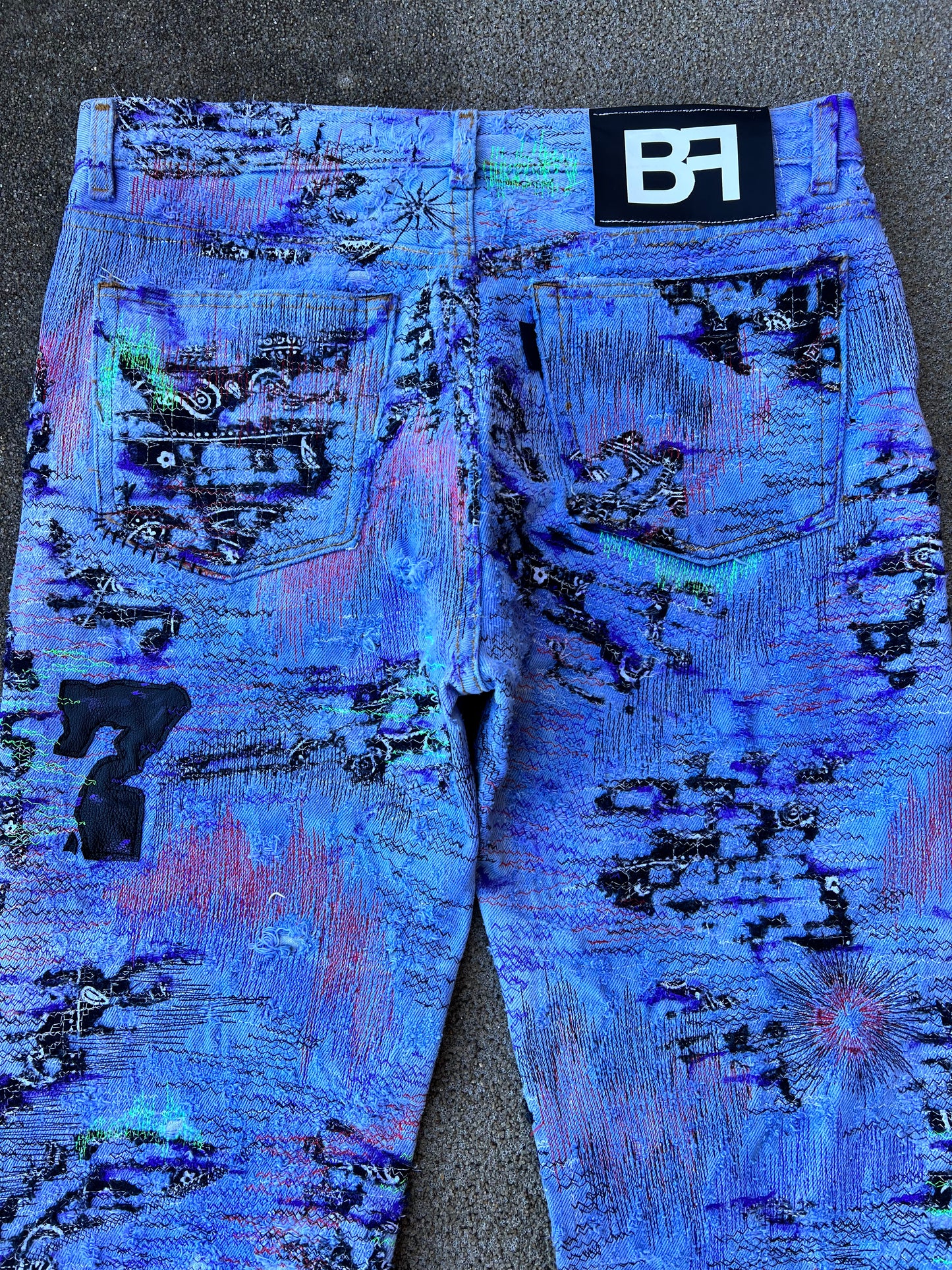 BF x Scarlet Studios Boro ‘Glitch’ Denim