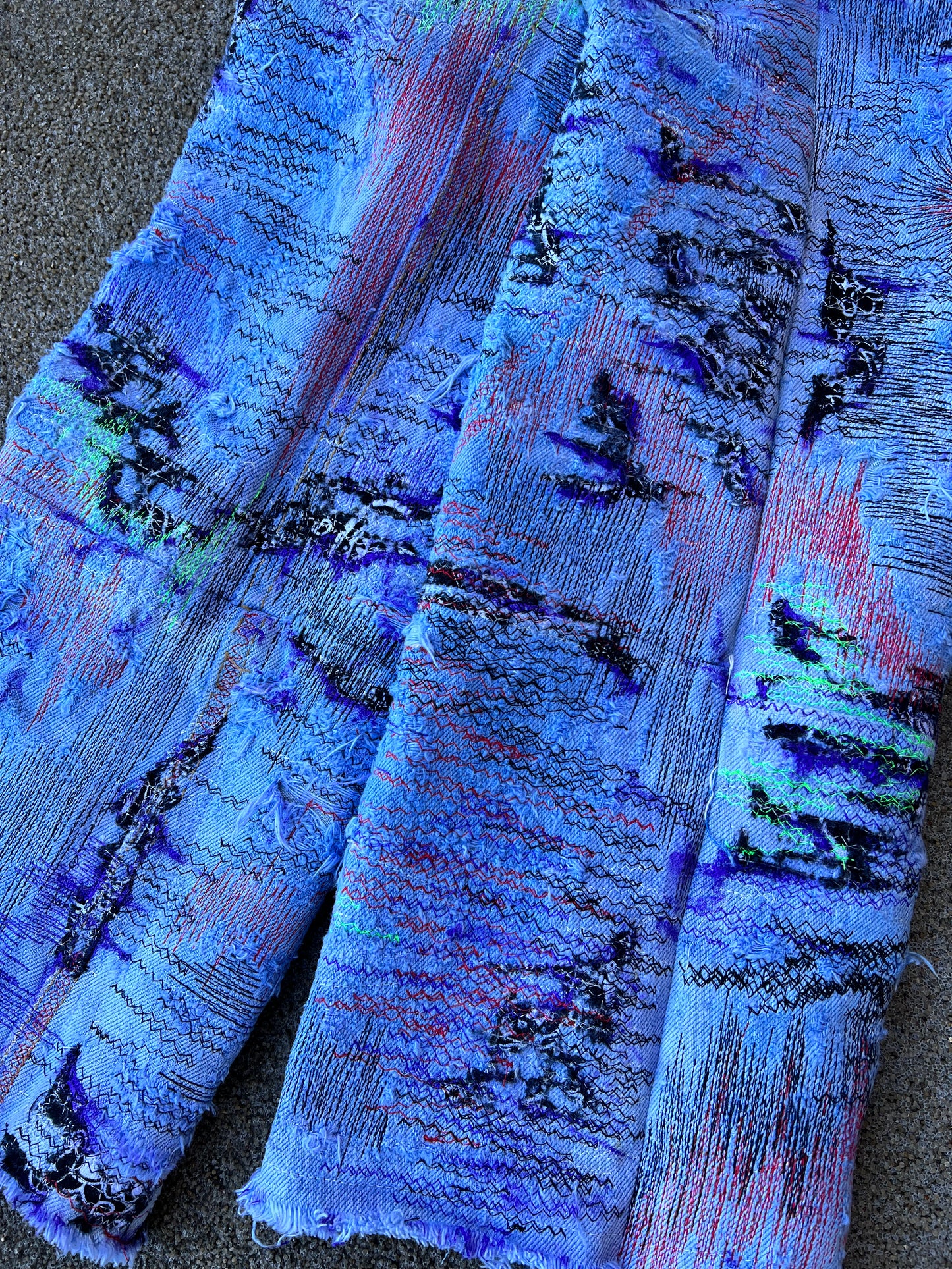 BF x Scarlet Studios Boro ‘Glitch’ Denim