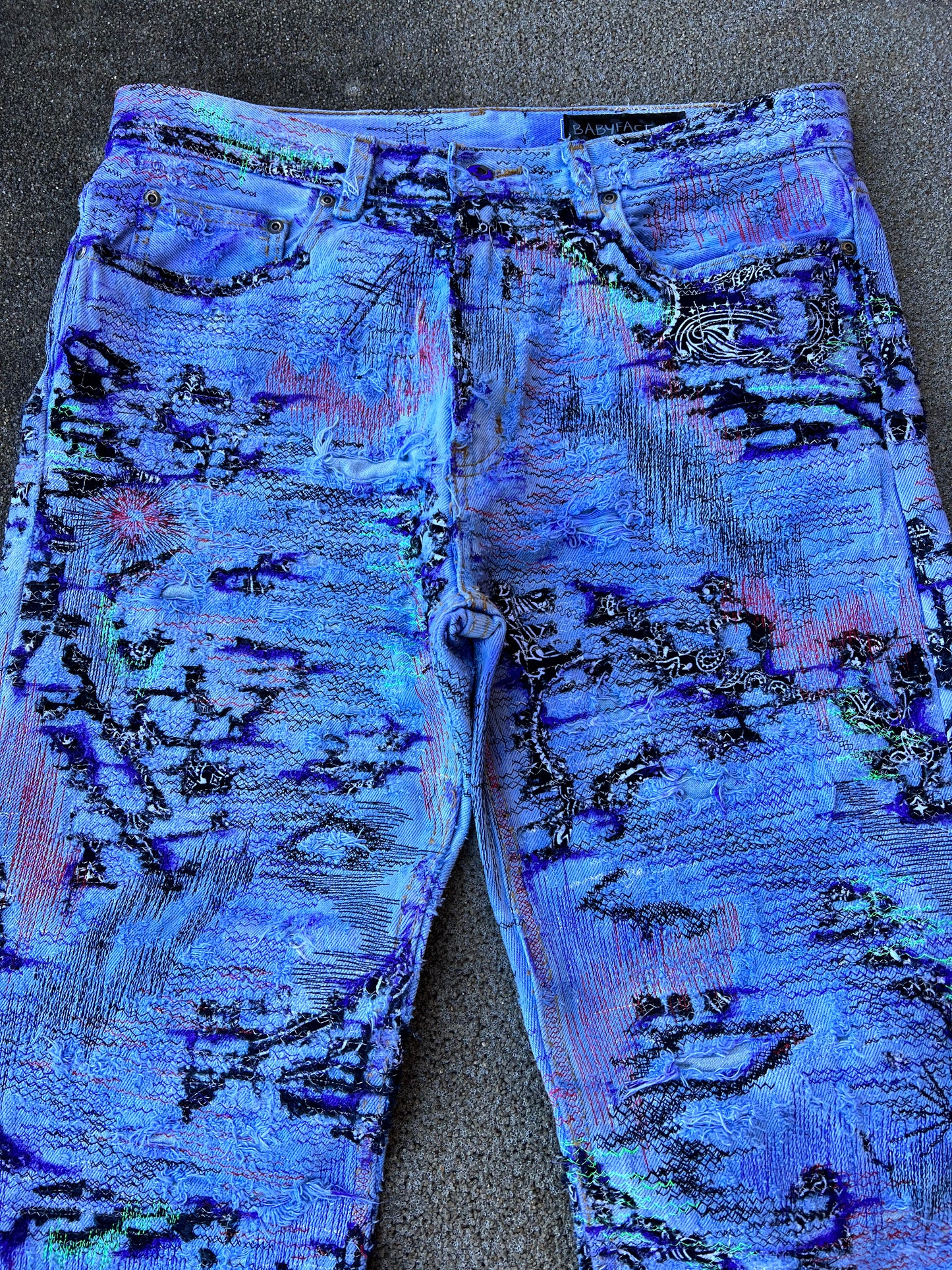 BF x Scarlet Studios Boro ‘Glitch’ Denim